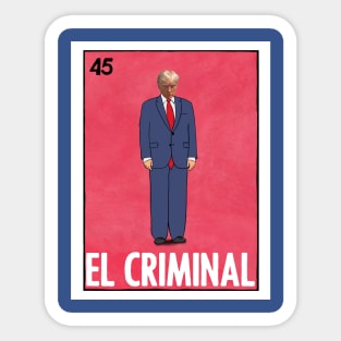 El Criminal Sticker